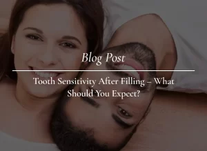 tooth sensitivity after filling bella vista